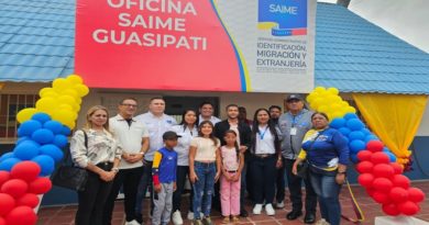 Nueva oficina del Saime es inaugurada en Guasipati