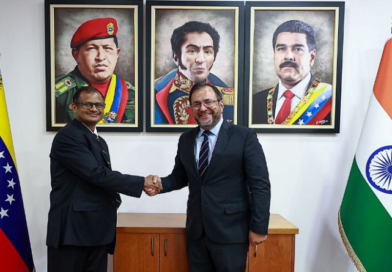 Venezuela e India fortalecen cooperación bilateral en encuentro diplomático