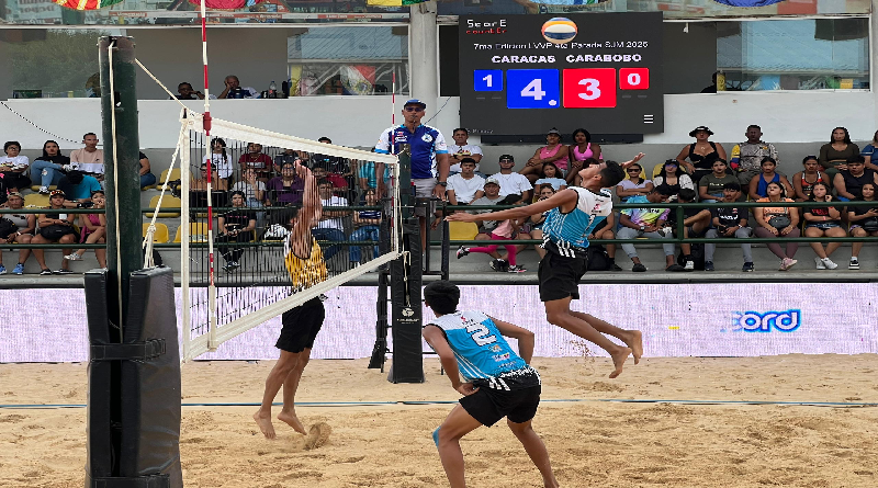 Deportistas venezolanos consolidan liderazgo en Voleibol de Playa