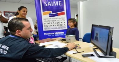 Saime activa jornada nacional cedulación para niños del 2 junio al 4 julio