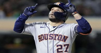 Houston vence a Oakland con par de jonrones de José Altuve
