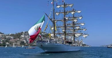 Gobierno nacional se solidariza con la Armada Mexicana tras accidente en Nueva York