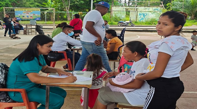 Misión Viva Venezuela atiende a comunidad indígena Coromoto en materia de salud