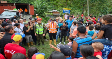 Gobierno nacional logra en tiempo récord restablecimiento de las vías en Mérida