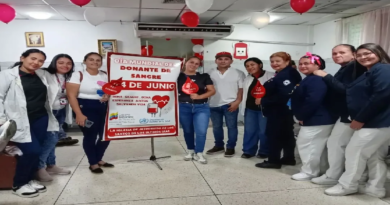 Ejecutan jornada de donación de sangre en el Hospital "Dr. Luis Razetti" de Barinas