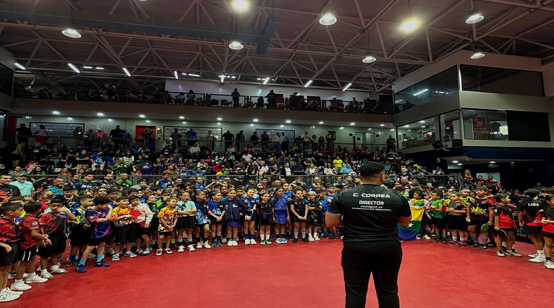 Culmina con éxito Segundo Festival de Masificación de Tenis de mesa en Caracas