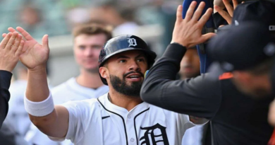 Gleyber Torres sacó su octavo jonrón del año