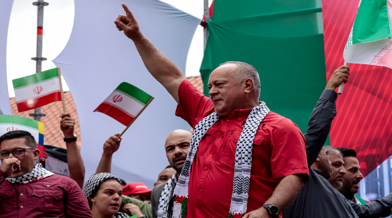 Diosdado Cabello: El mundo aplaude la bofetada que Irán le dio a Israel