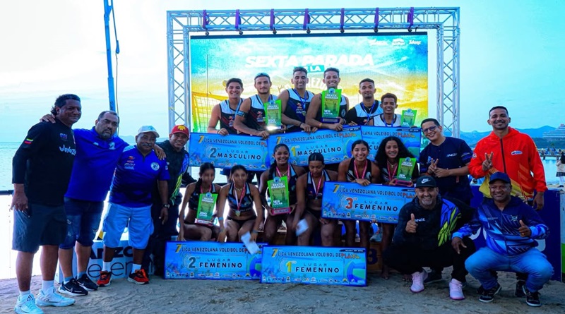 Anzoátegui cierra 6ta. Parada de la Liga Venezolana de Voleibol de Playa