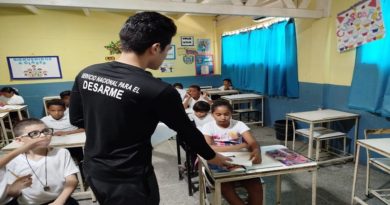 El personal del Servicio Nacional para el Desarme (Senades) llevó a cabo en la escuela La Llovizna de Maturín el plan didáctico “Promoviendo Entornos Seguros en la Escuela”