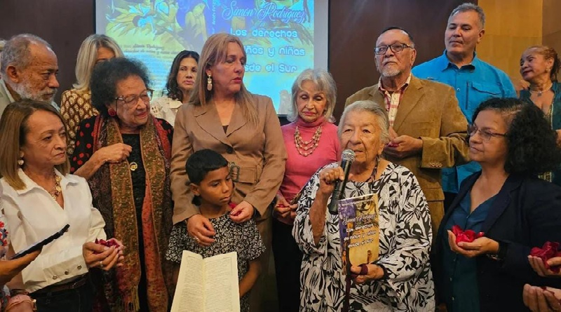 Presentan libro que reconoce la visión pedagógica de Simón Rodríguez