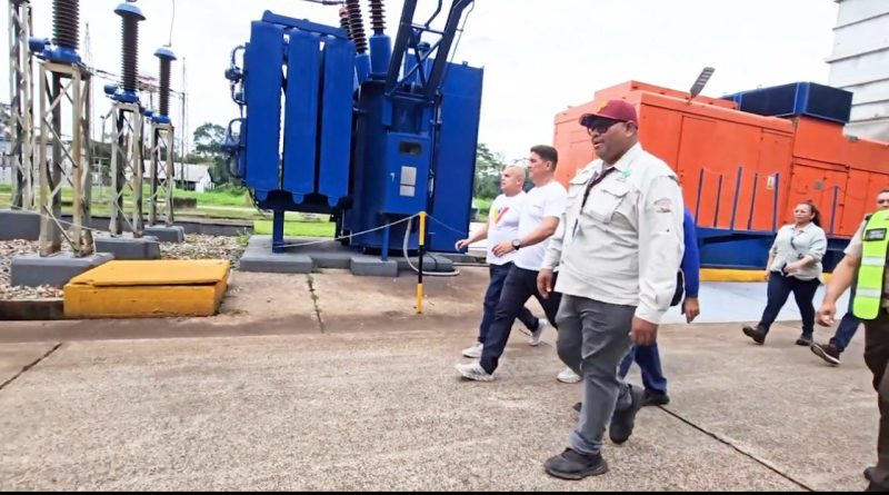 Supervisan rehabilitación de la Planta de Generación Termoeléctrica Táchira