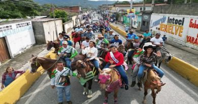 Población de Urachiche vibró en honor a San Juan