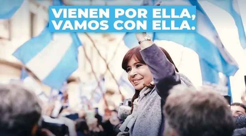 Organizan marcha multitudinaria en defensa de Cristina de Kirchner en Argentina