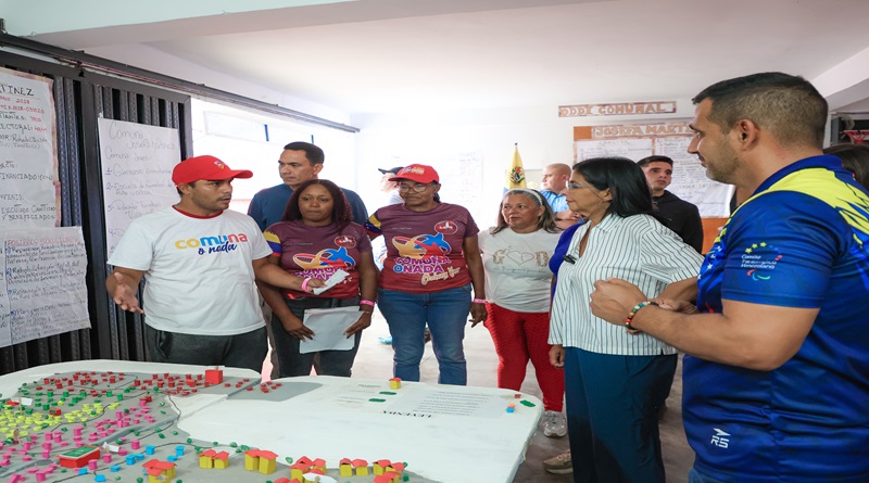 Vicepresidenta Rodríguez supervisó emprendimientos comunales en La Guaira