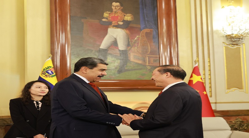 Presidente Maduro recibe a delegación de alto nivel del Partido Comunista de China