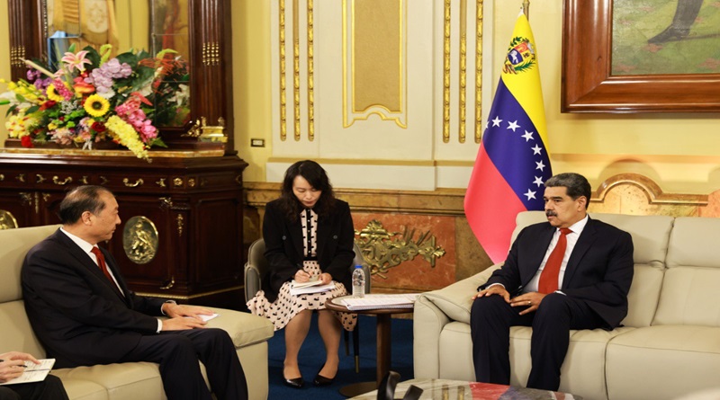 Presidente Maduro recibe a delegación de alto nivel del Partido Comunista de China