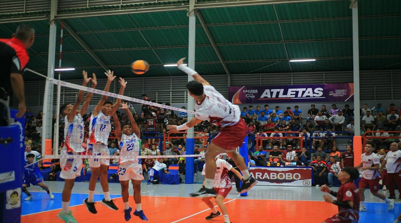 Carabobo debutó con victoria en el Campeonato Nacional U19 de Voleibol Masculino