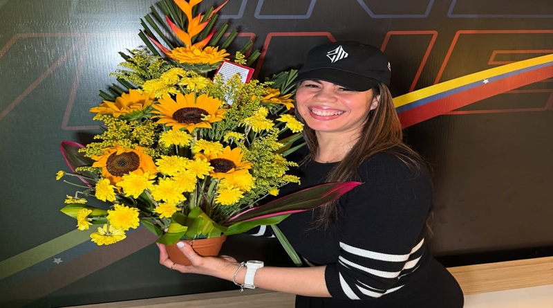 Hija de Rubby Pérez llegó a Venezuela para el Merengazo