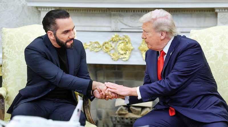 Nayib Bukele vinculado con Maras Salvatruchas intenta asegurar silencio de EE. UU.