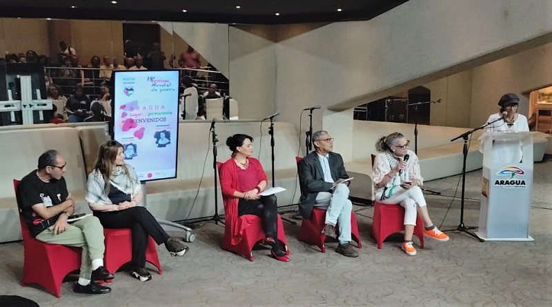 Gala central del 19° Festival Mundial de Poesía se realizó en Aragua