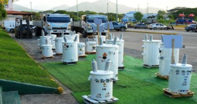 Distribuyen 54 transformadores eléctricos en Guárico para beneficio del pueblo