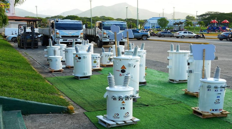 Distribuyen 54 transformadores eléctricos en Guárico para beneficio del pueblo