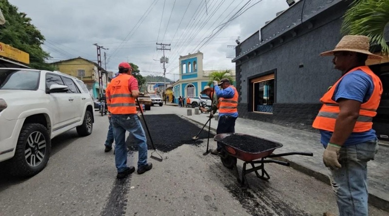 Avanza Plan de Asfaltado como parte de mejoras viales en Guárico