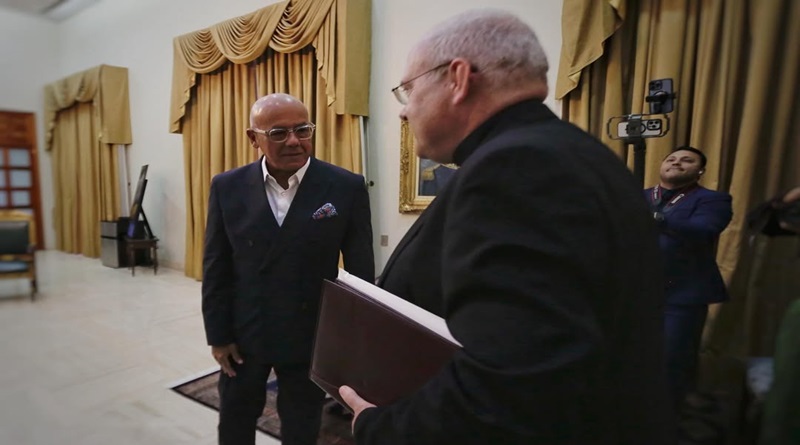 Nuncio Apostólico recibe carta presidencial dirigida al Papa para liberar a niños secuestrados en EE.UU.