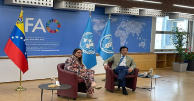Venezuela presenta modelo comunal productivo en conferencia de la FAO