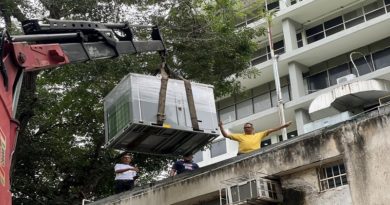 Hospital Central de Maracay recibe aires acondicionados para quirófanos