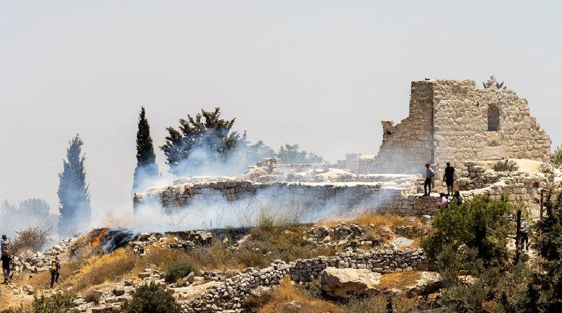 Reportan nuevo ataque israelí a una aldea cristiana de Taybeh en Palestina