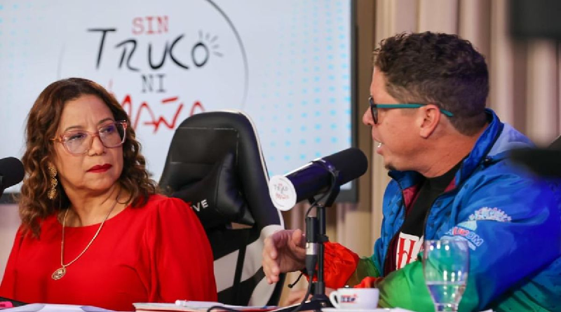 Tania Díaz: La batalla comunicacional es en el terreno de lo simbólico