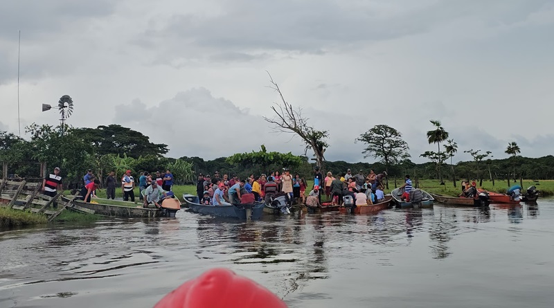 Autoridades mantienen despliegue en zonas afectadas por lluvias en Barinas