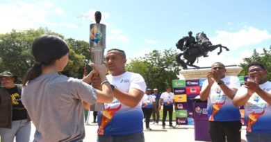 Aragua recibe Fuego Patrio de los Juegos Deportivos Estudiantiles
