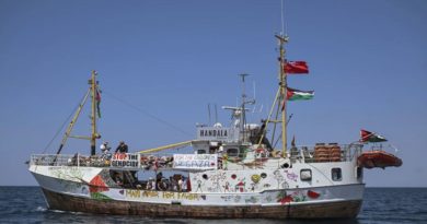 Israel asalta barco Humanitario Handala y secuestra sus 21 voluntarios