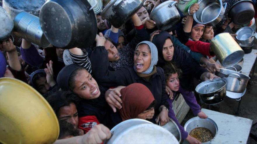 Israel mata con hambruna a Palestina