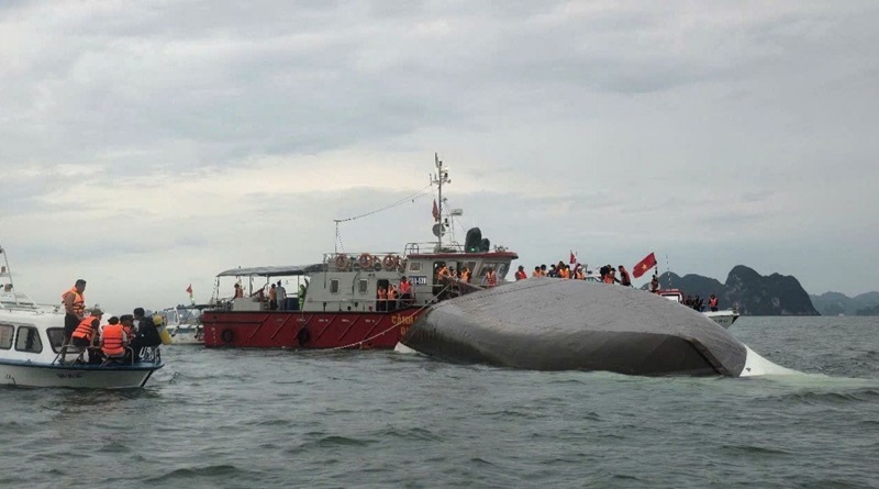 Gobierno Bolivariano expresa condolencias tras naufragio de barco turista en Vietnam