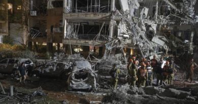 Esta imagen muestra la destrucción masiva en los territorios ocupados por Israel tras ataques con misiles iraníes, junio de 2025. (Foto agencias)