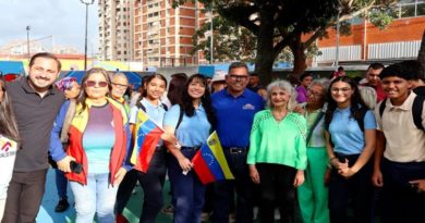Parroquia San José estrena Plaza Aristóbulo Istúriz recuperado del vandalismo opositor