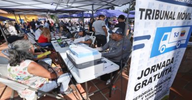 TSJ realiza jornada atención social con Tribunales Móviles en Miranda