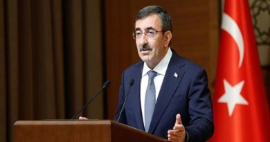 El vicepresidente turco, Cevdet Yilmaz, condenó los ataques israelíes contra Siria. (Foto agencias)