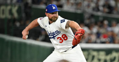 Kirby Yates es reactivado por Dodgers de la lista de lesionados