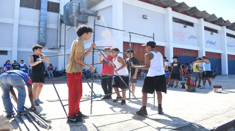 Inicia recuperación del Gimnasio Rafael Romero Bolívar de El Limón