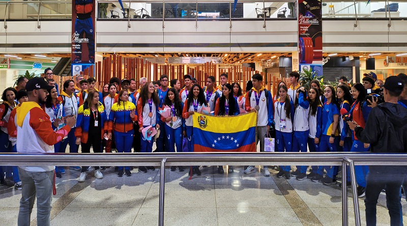 Medallistas en Juegos Panamericanos Junior Asunción 2025 retornaron a casa