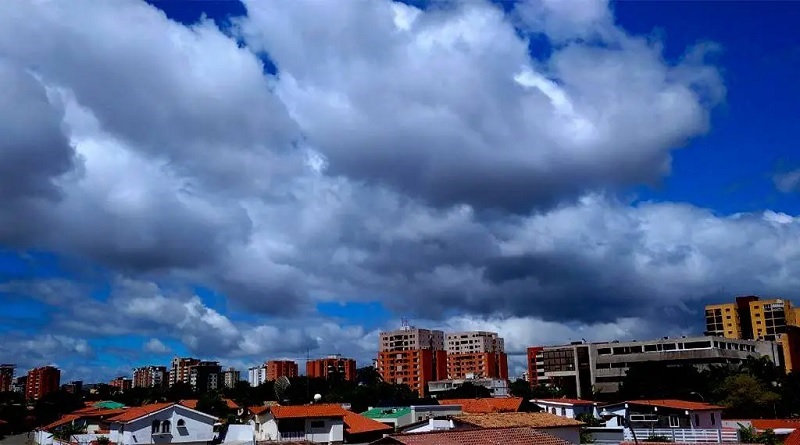 Venezuela amanece este lunes con nubosidad de parcial a fragmentada