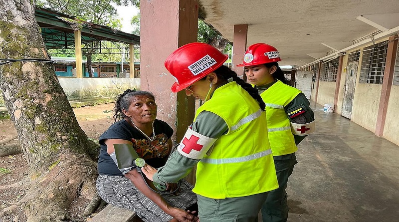 Damnificados por crecida del río Orinoco reciben atención permanente en Amazonas