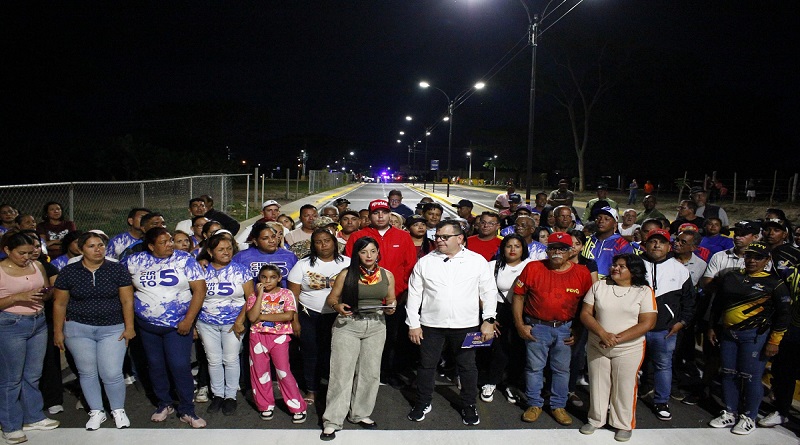 Inauguración de avenida Samuel Vásquez en Cagua favorece a más de 15 mil familias