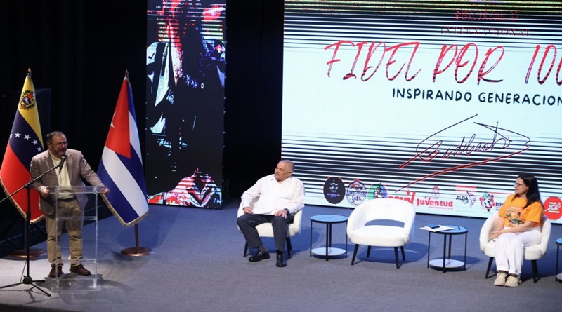 Inauguran Seminario Internacional "Fidel por 100PRE" en Caracas