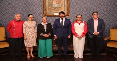 Los embajadores de México, Colombia, Brasil, Honduras y Nicaragua, sostuvieron un encuentro con el viceministro de América Latina de la cancillería Venezolana, Rander Peña, donde se efectuó análisis de la coyuntura política nacional y regional. Además de reafirmar los principios de soberanía y no injerencia.